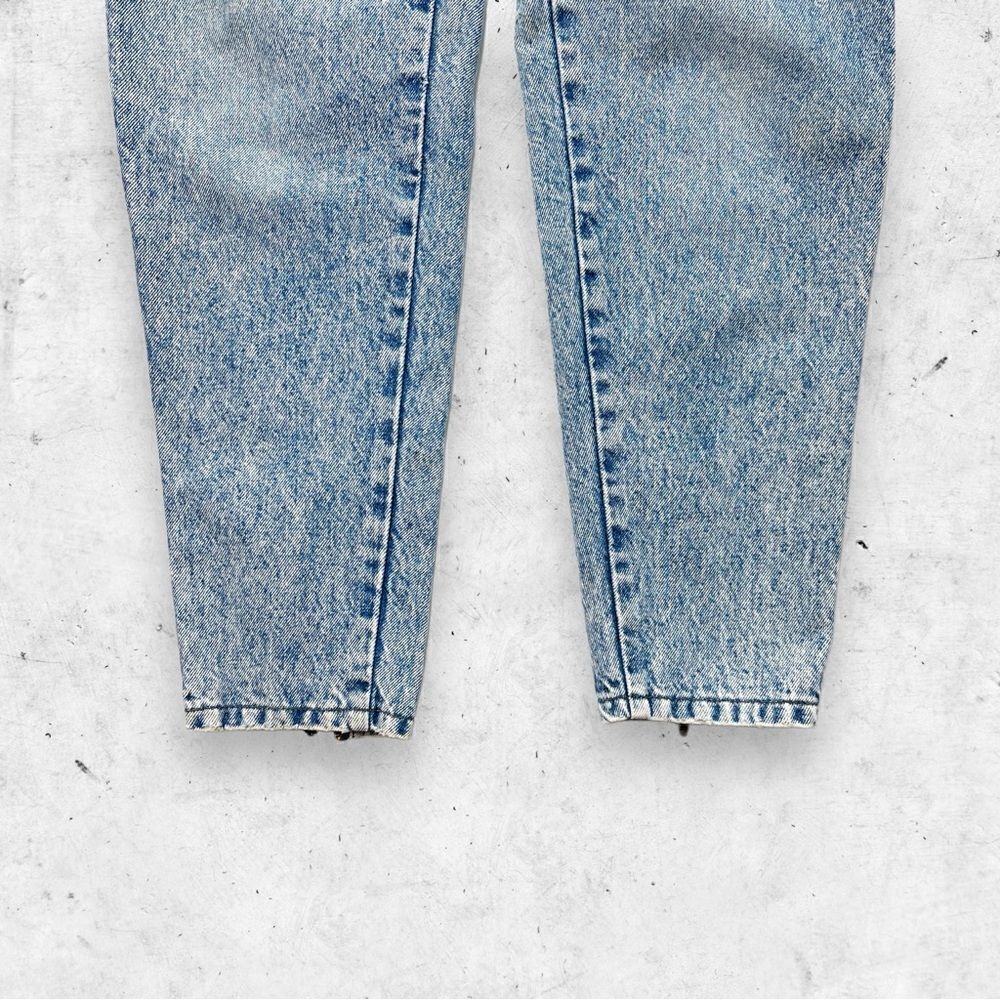 Vtg 80s Levi's 900 Series Acid Wash Jeans, High Rise Mom, Zip Ankle Grey Tag 26 - Picture 10 of 12